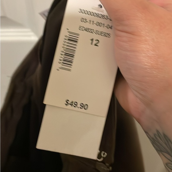 Ricki’s faux suede brown floppy skirt NWT - Picture 7 of 8